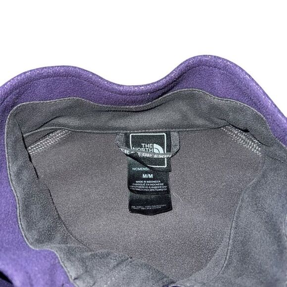 THE NORTH FACE Women’s Purple Windwall Zip Up Jacket Size M - Picture 6 of 9